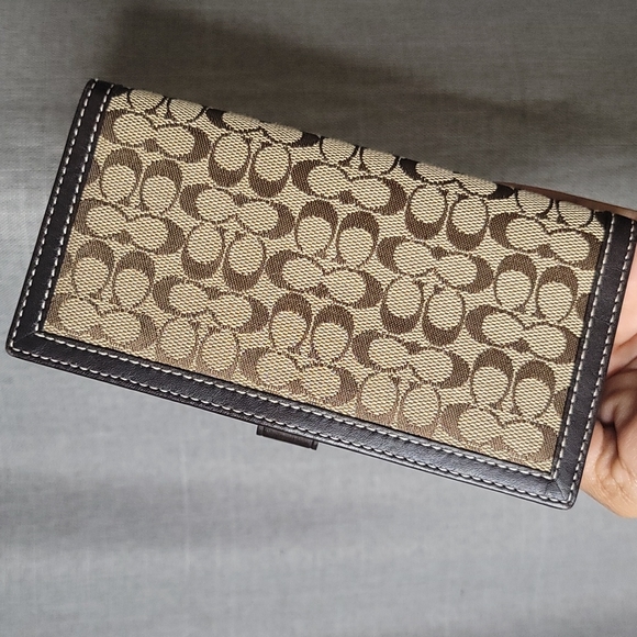 Coach Signature check book - Picture 6 of 7